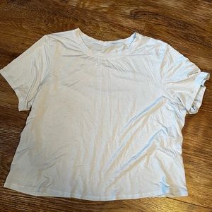 Lululemon Action Always Crop T-shirt